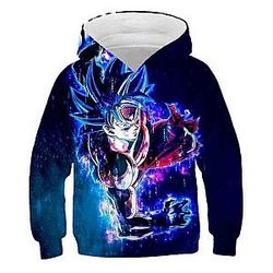 Dragon Ball Hoodie - Lungo a maniche lunghe Cappucci di Dragon Ball