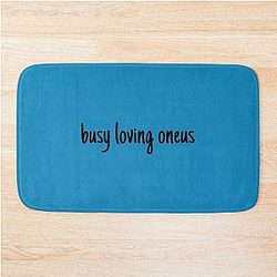 Busy Loving Oneus Bath Mat