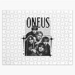 ONEUS K-pop Boy Group Scrapbook Collage Cozy Y2K Vintage Design Jigsaw Puzzle