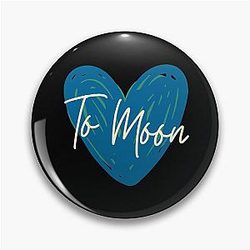 Oneus To Moon fandom Heart design Pin