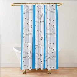 ONEUS Blood Moon Shower Curtain