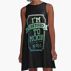 Certified Oneus to Moon A-Line Dress