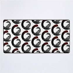 Oneus Blood Moon Logo Desk Mat