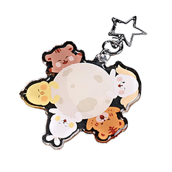 USS Earth & Moon DTNK1007 Oneus Keychains