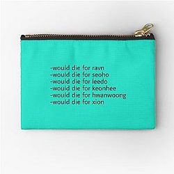 Would Die For Oneus Zipper Pouch