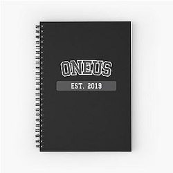 Kpop College - ONEUS - Kpop Merch for Kpop Fans - Gift for TO MOON Spiral Notebook