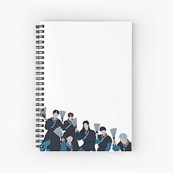 ONEUS Blood Moon Spiral Notebook