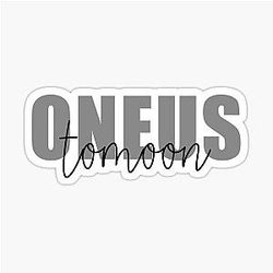 Oneus Tomoon Design Kpop Boy Group Fan Sticker