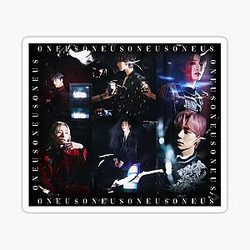 ONEUS Black Mirror Sticker