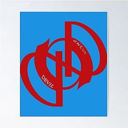 ONEUS Devil Logo Poster