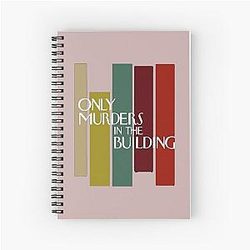 Only Murders In The Building Hoodie Spiral Notebook