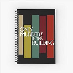 Pretty Beautiful Only Murders In The Building Men Women Retro Spiral Notebook
