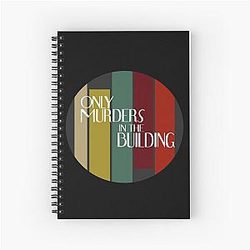 Only Murders in the Building Inspired Spiral Notebook