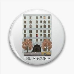 Only Murders in the Building Arconia Windows Pin