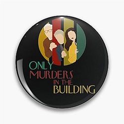 Only Murders In The Building Art   Pin