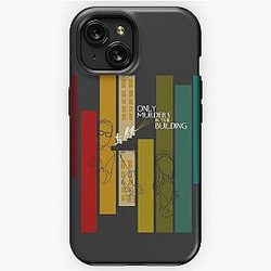 only murders in the building tv show lineart poster iPhone Tough Case