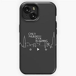 only murders in the building tv show podcast player iPhone Tough Case