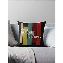 Only Murders In The Building Hoodie Throw Pillow