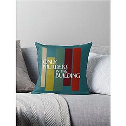 Only Murders In The Building Hoodie Throw Pillow