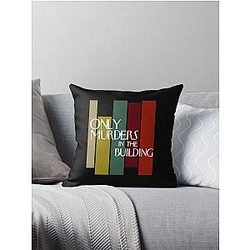 Vintage Only Murders In The Building Throw Pillow