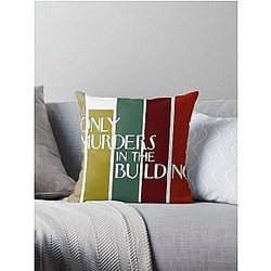  Only Murders In The Building men women  Throw Pillow
