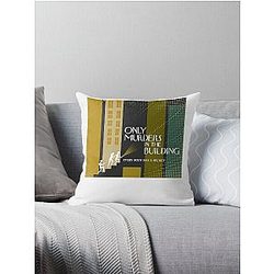 Pretty Beautiful Only Murders In The Building Retro Vintage Throw Pillow