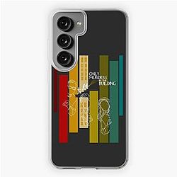 only murders in the building tv show lineart poster Samsung Galaxy Soft Case
