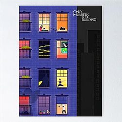Only Murders in the Building Night Poster