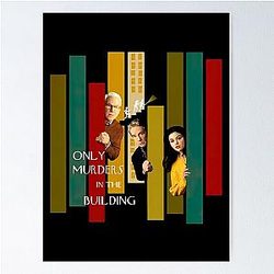 Only Murders In The Building Square Poster