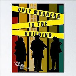Only Murders in The Building Vintage Poster