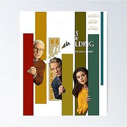  Only Murders In The Building Merch Poster