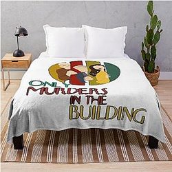  Only Murders in the Building Shirt, Murders in the Building Sweat  Throw Blanket