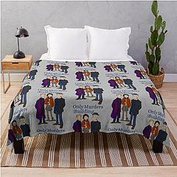 Only Murders In The Building Perfect Gift  Throw Blanket