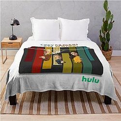 Only Murders in the Building Sticker Throw Blanket