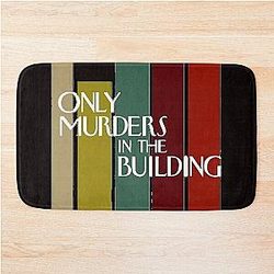 Only Murders In The Building Hoodie Classic T-Shirt Bath Mat