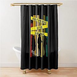 Only Murders in The Building Vintage Shower Curtain