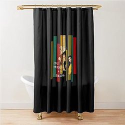 Only Murders In The Building Square Shower Curtain