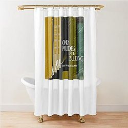 Pretty Beautiful Only Murders In The Building Retro Vintage Shower Curtain