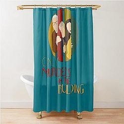 Only Murders In The Building Art   Shower Curtain