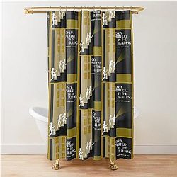 Only Murders In The Building Art Shower Curtain