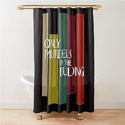 Only Murders In The Building Hoodie Classic T-Shirt Shower Curtain