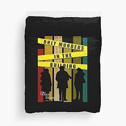 Only Murders in The Building Vintage Duvet Cover