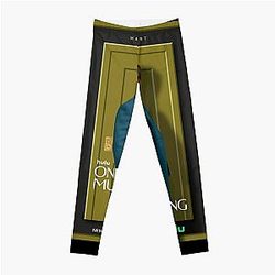 Funny Graphic Gift Only Murders In The Building Animal Retro Wave Leggings