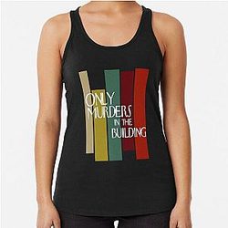 Vintage Only Murders In The Building Racerback Tank Top