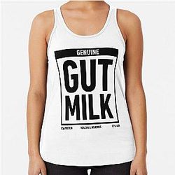 Only Murders in the Building Gut Milk Racerback Tank Top