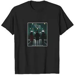 Only Murders In The Building T-Shirts - Silhouette Night Scene