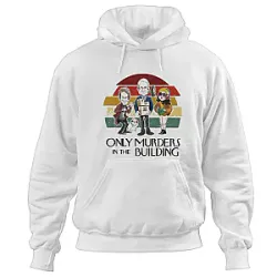 Only Murders in the Building  Classic Trio Design Hoodie 