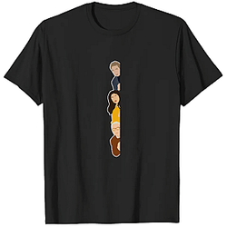 Main Trio Peeking LA 0704 Only Murders in the Building T-Shirts