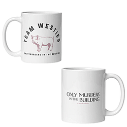 Westies DTNk1404 Only Murders in the Building Mugs