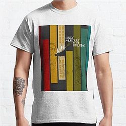 only murders in the building tv show lineart poster Classic T-Shirt